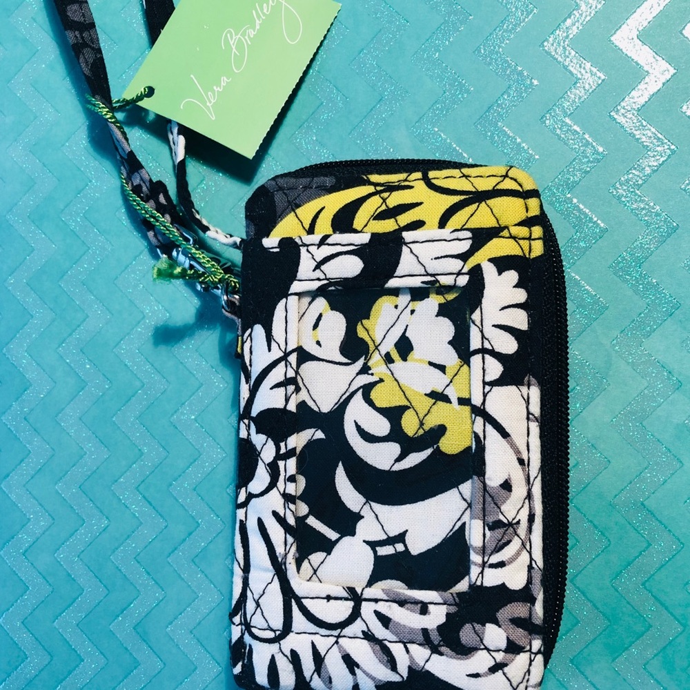 Vera Bradley smartphone wristlet with cardholder